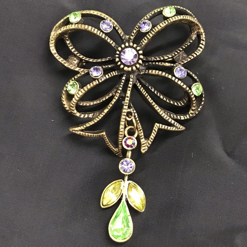 Vintage Bow Brooch